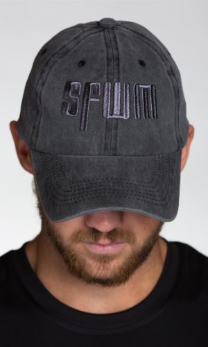 Unisex Gray Baseball Cap