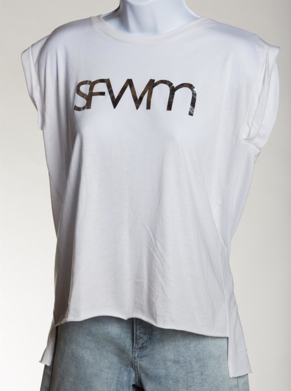 KaLex Line Women's Flowy Tee with Rolled Cuffs - Image 17