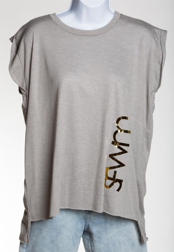 KaLex Line Women's Flowy Tee with Rolled Cuffs - Image 21