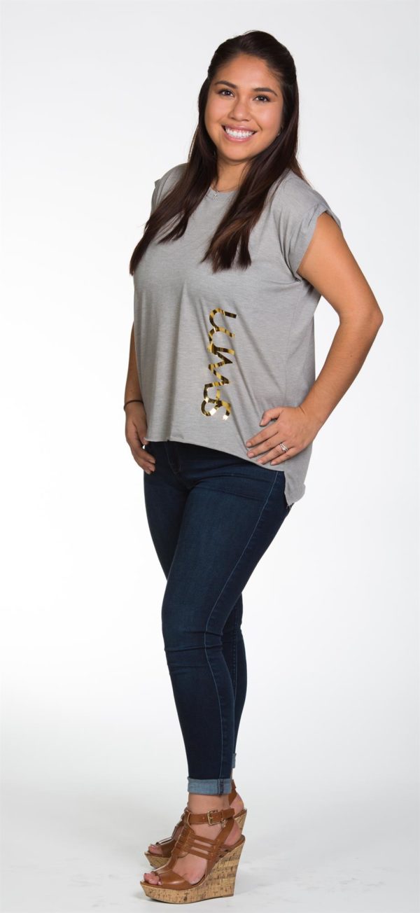 KaLex Line Women's Flowy Tee with Rolled Cuffs - Image 20