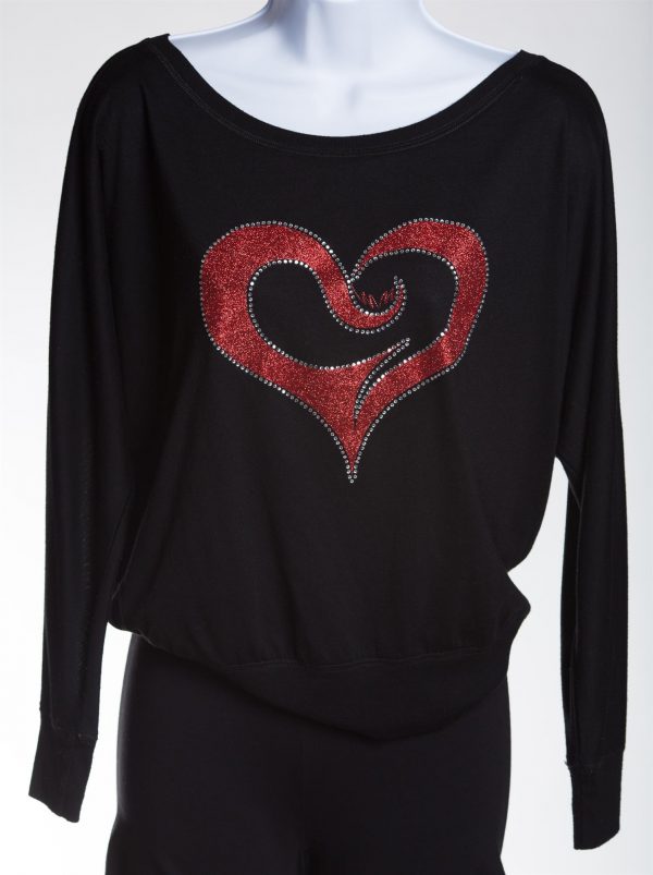 Flowy Long Sleeve Off-Shoulder Top - Image 7