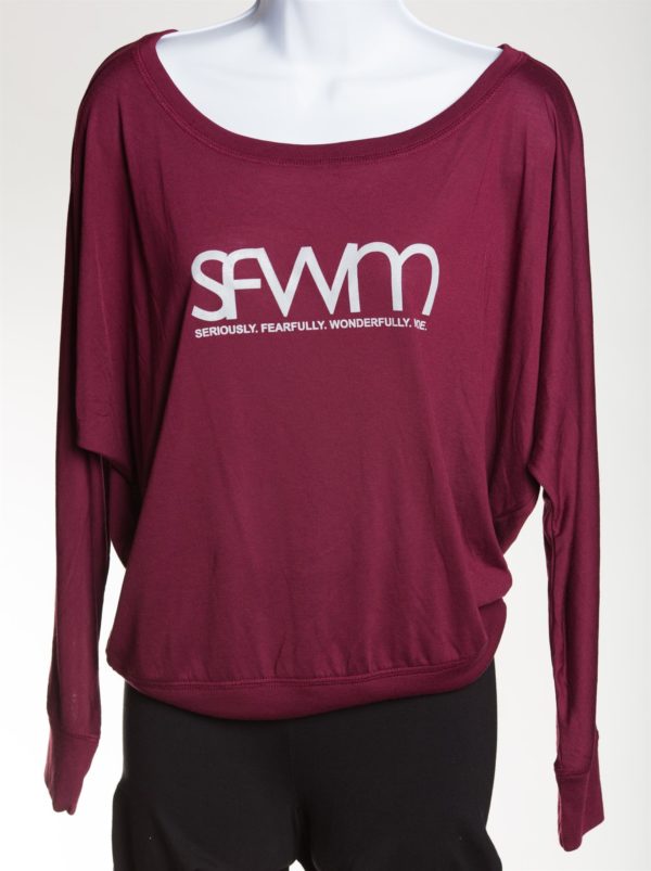 Flowy Long Sleeve Off-Shoulder Top - Image 16